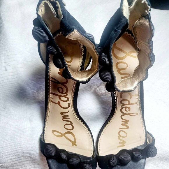 Sam Edelman size 8 color black heel 3 inches - Picture 1 of 10